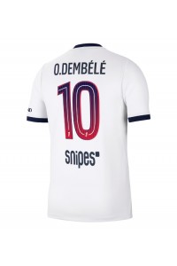 Paris Saint-Germain Ousmane Dembele #10 Fotballdrakt Borte Klær 2026-27 Korte ermer